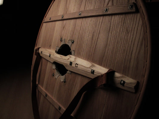 Breidr || Ash Planked Viking Round Shield