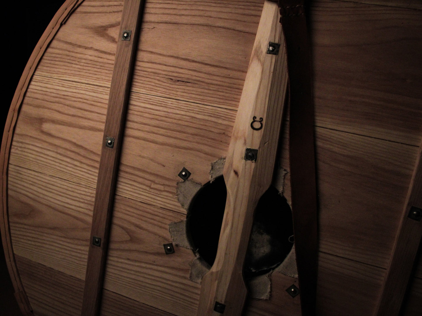 Breidr || Ash Planked Viking Round Shield