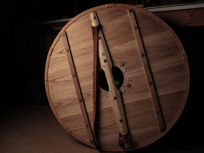 Breidr || Ash Planked Viking Round Shield
