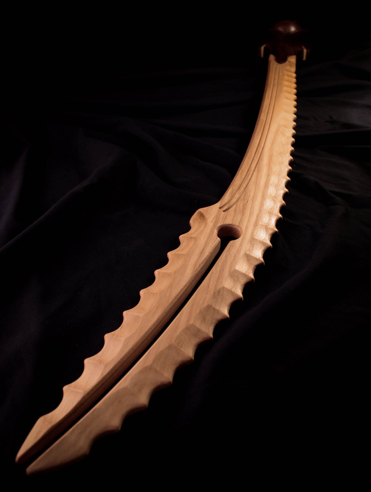 Rudra || Indian Basket Hilted Serrated Tegha