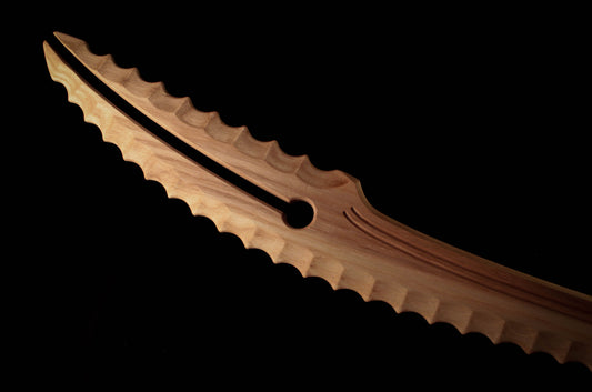 Rudra || Indian Basket Hilted Serrated Tegha