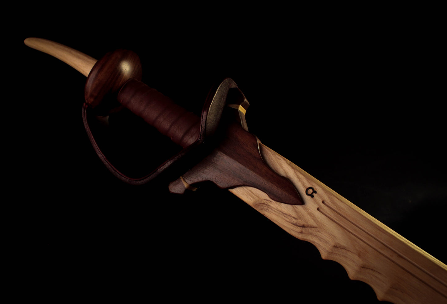 Rudra || Indian Basket Hilted Serrated Tegha